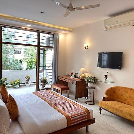 Grove Residency Hauz Khas New Delhi Couple Friendly Hotel Екстериор снимка