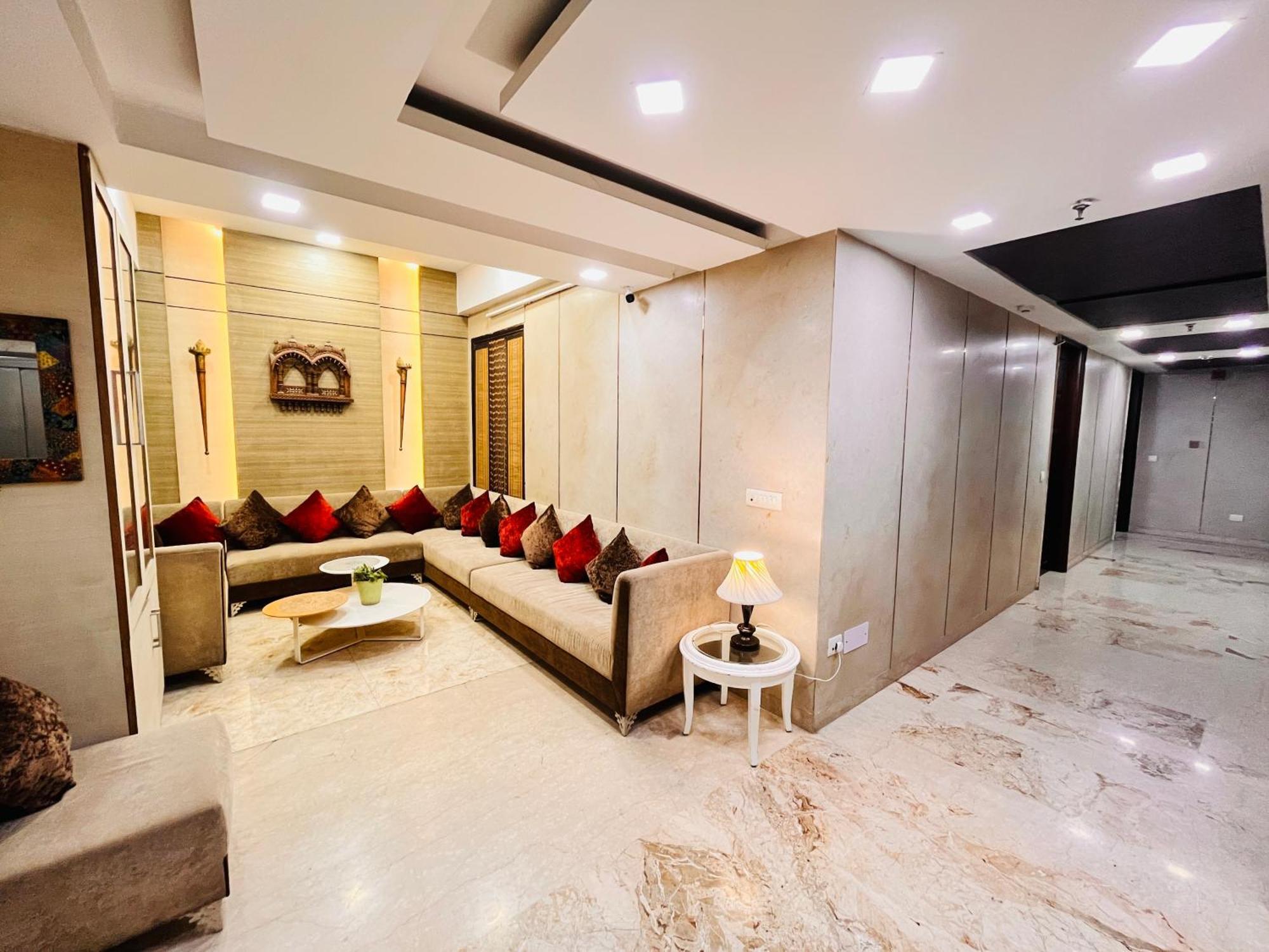 Grove Residency Hauz Khas New Delhi Couple Friendly Hotel Екстериор снимка